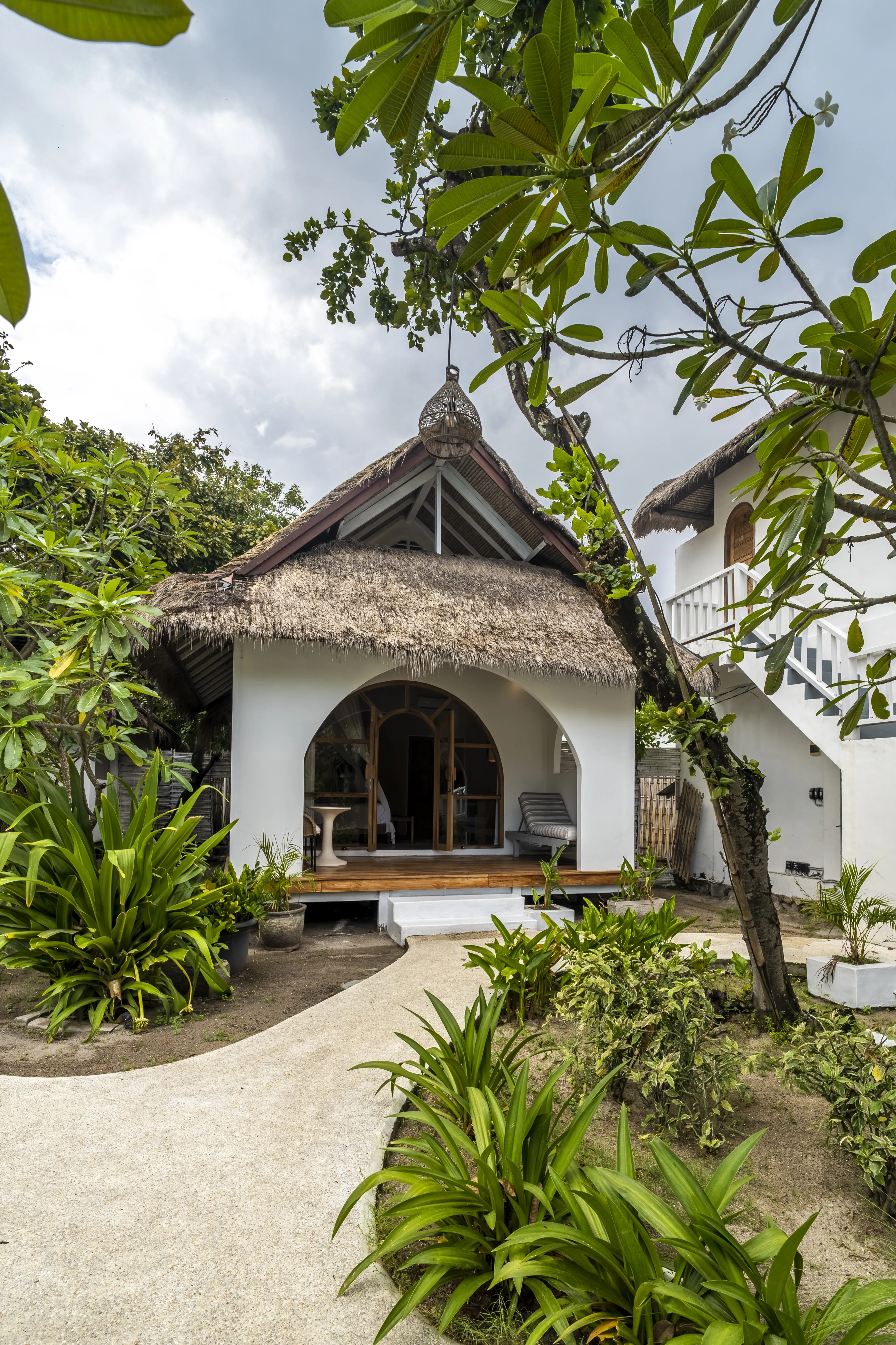 Outdoor seating area