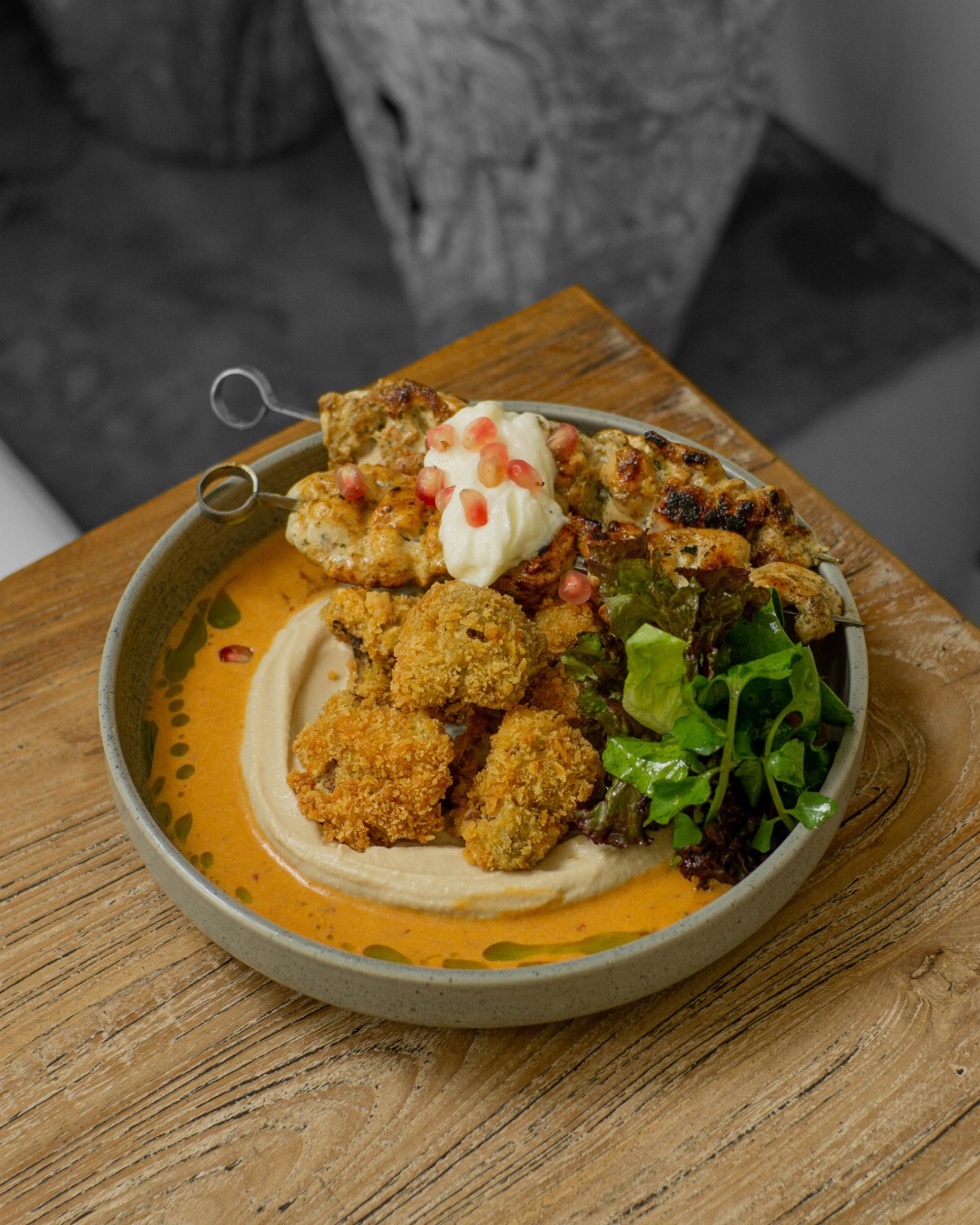 Fresh island cuisine